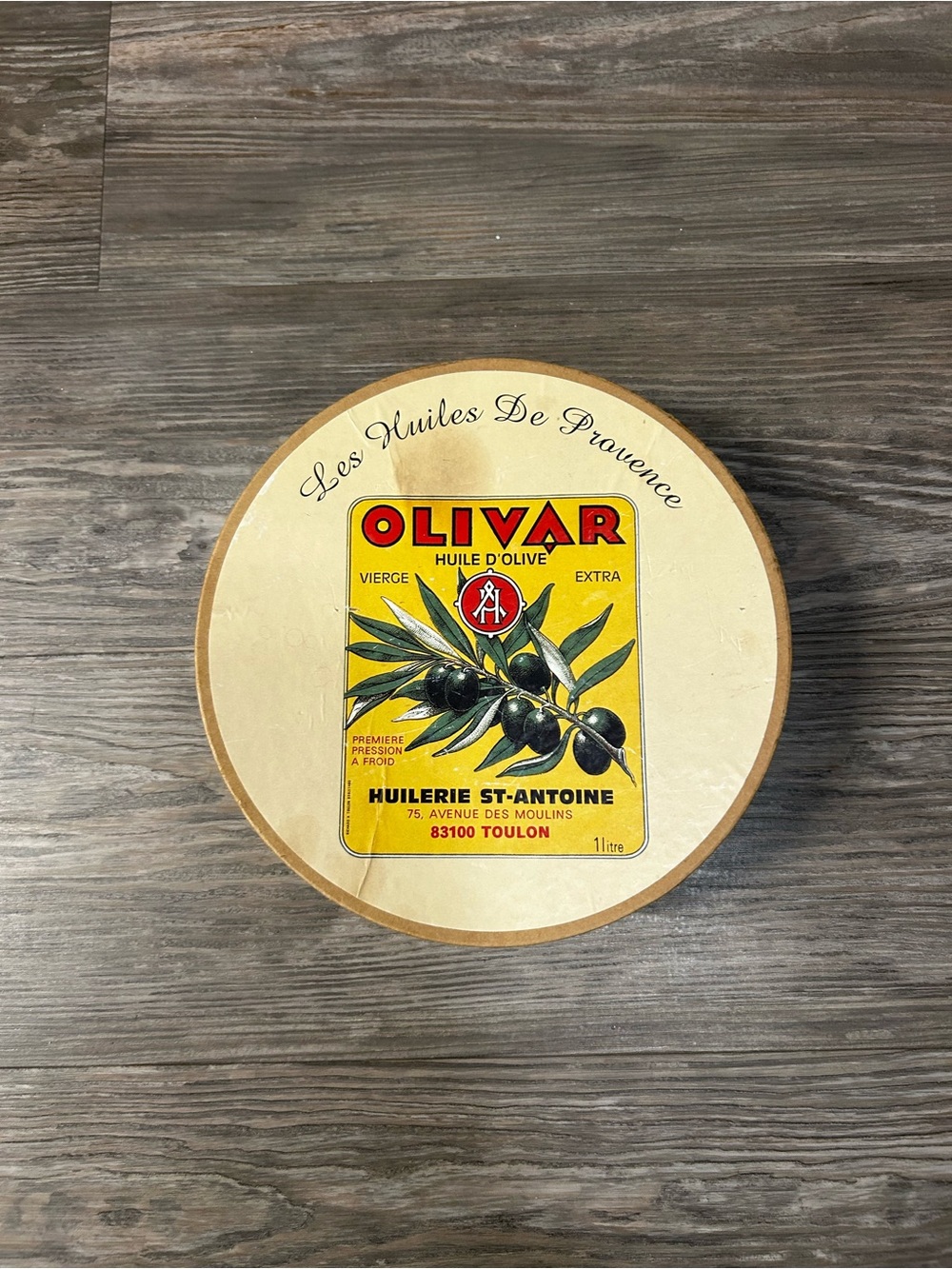 Round Olive Oil Decorative plates